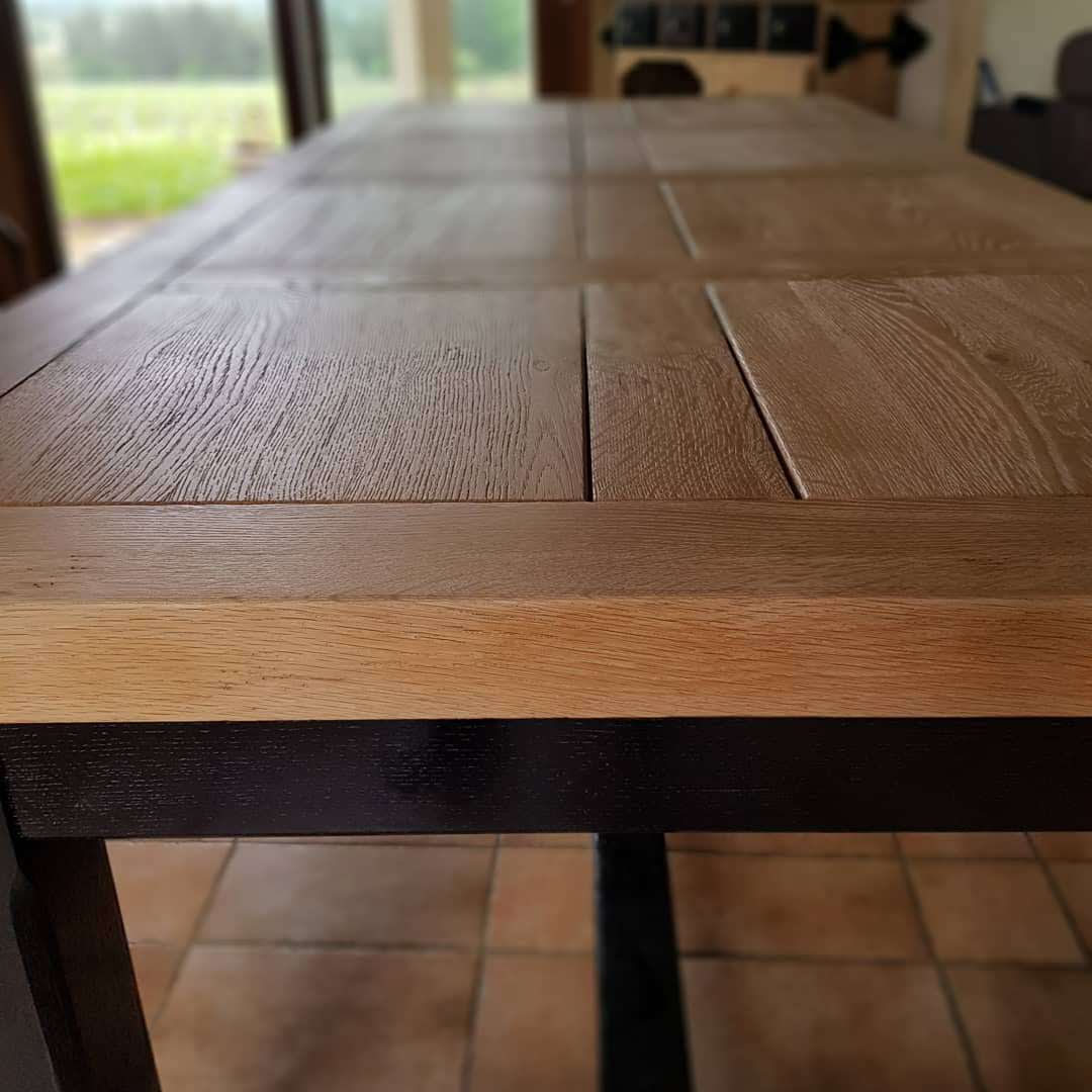 Décapage de table 